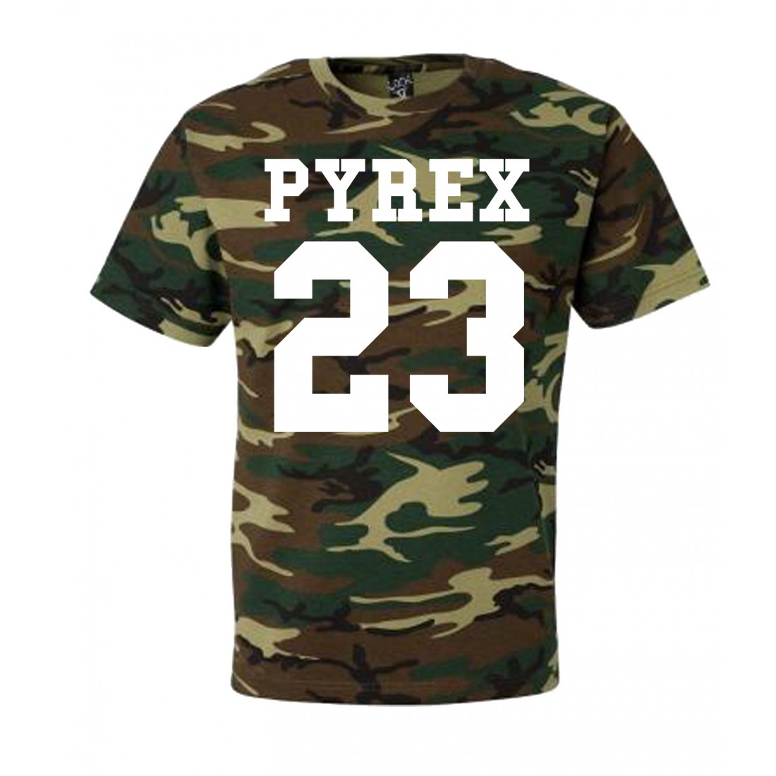 t shirt pyrex bianca